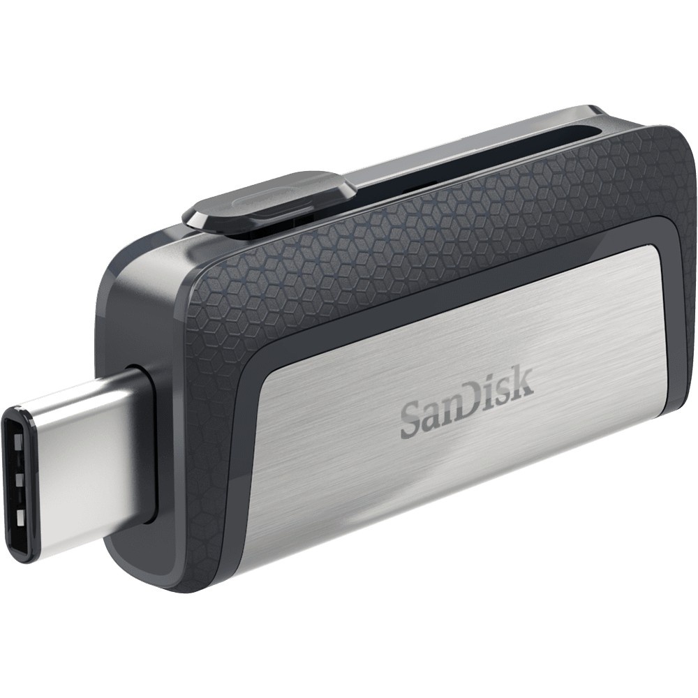 SANDISK SanDisk Ultra Dual Drive USB Type-C unità flash USB 32 GB USB Type-A / USB Type-C 3.2 Gen 1 (3.1 Gen 1) Nero, Argento - SUPPORTI PER LA MEMORIZZAZIONE | TecnoCARE.net Sabaudia, Latina, Terracina, San Felice Circeo e Pontinia