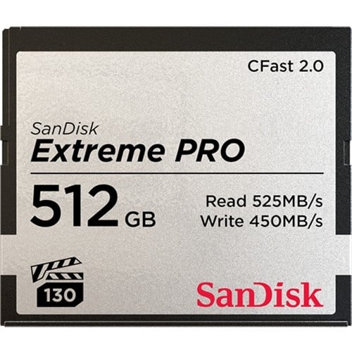 SANDISK SanDisk Extreme Pro 512 GB CFast 2.0 - SUPPORTI PER LA MEMORIZZAZIONE | TecnoCARE.net Sabaudia, Latina, Terracina, San Felice Circeo e Pontinia