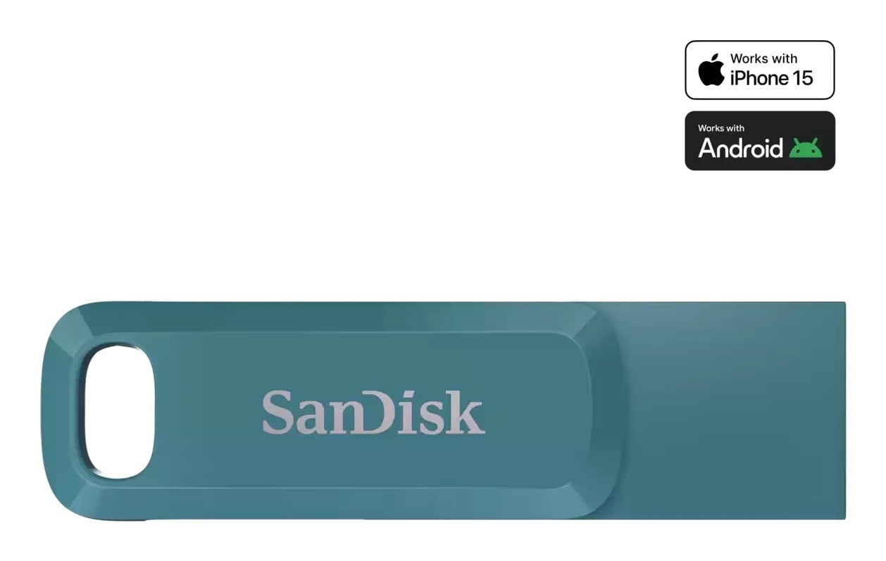SANDISK SanDisk Ultra Dual Drive Go unità flash USB 1 TB USB tipo-C 3.2 Gen 1 (3.1 Gen 1) Turchese - SUPPORTI PER LA MEMORIZZAZIONE | TecnoCARE.net Sabaudia, Latina, Terracina, San Felice Circeo e Pontinia