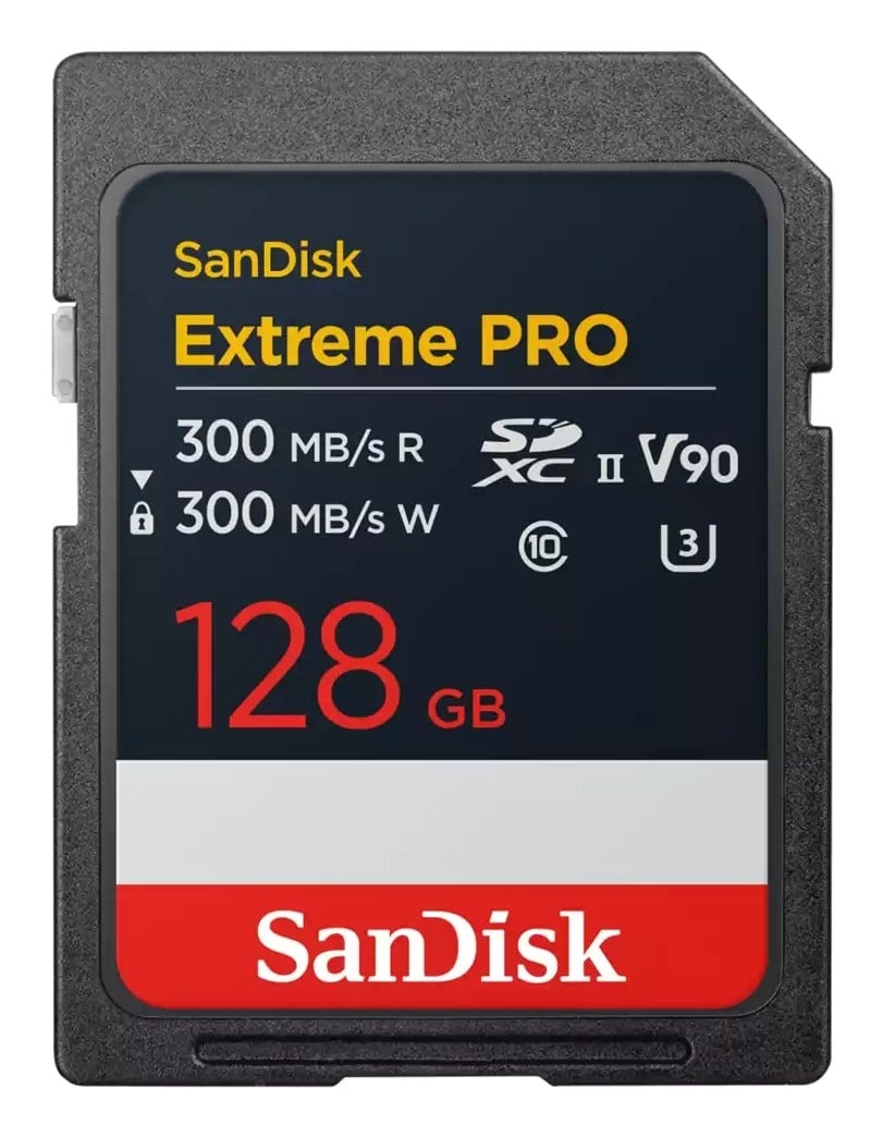 SANDISK SanDisk Extreme PRO 128 GB SDXC UHS-II Classe 10 - SUPPORTI PER LA MEMORIZZAZIONE | TecnoCARE.net Sabaudia, Latina, Terracina, San Felice Circeo e Pontinia