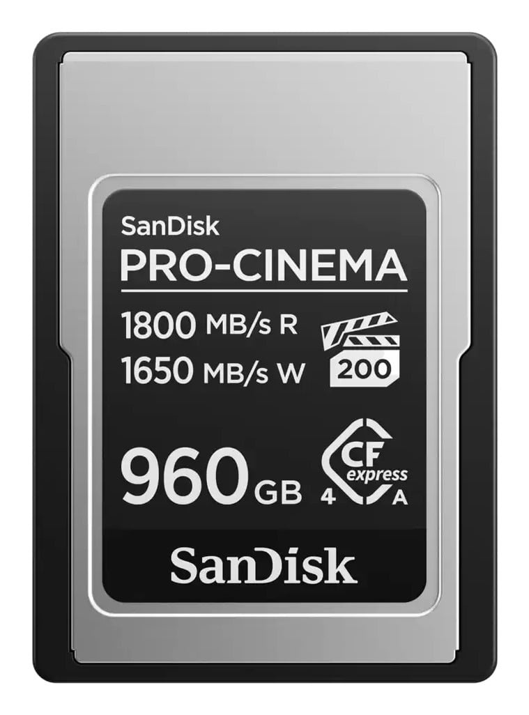 SANDISK SanDisk PRO-CINEMA 960 GB CFexpress tipo A - SUPPORTI PER LA MEMORIZZAZIONE | TecnoCARE.net Sabaudia, Latina, Terracina, San Felice Circeo e Pontinia
