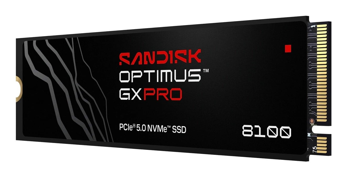 SANDISK SanDisk Optimus GX PRO 8100 2 TB M.2 PCI Express 5.0 NVMe TLC 3D NAND - SUPPORTI PER LA MEMORIZZAZIONE | TecnoCARE.net Sabaudia, Latina, Terracina, San Felice Circeo e Pontinia