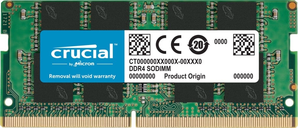 CRUCIAL Crucial CT8G4SFRA32A - 8 GB - 1 x 8 GB - DDR4 - 3200 MHz - COMPONENTI | TecnoCARE.net Sabaudia, Latina, Terracina, San Felice Circeo e Pontinia