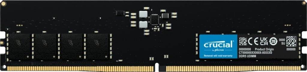 CRUCIAL Modulo di memoria Crucial CT16G56C46U5 16 GB 1 x 16 GB DDR5 - COMPONENTI | TecnoCARE.net Sabaudia, Latina, Terracina, San Felice Circeo e Pontinia