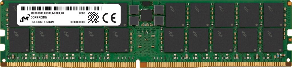 MICRON Micron RDIMM DDR5 64GB 2Rx4 5600MHz PC5-44800 ECC REGISTERED | MTC40F2046S1RC56BR - COMPONENTI | TecnoCARE.net Sabaudia, Latina, Terracina, San Felice Circeo e Pontinia
