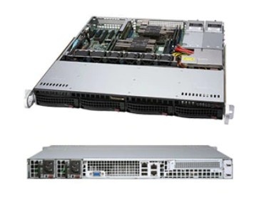 SUPERMICRO Supermicro SuperChassis 813MF2TQC-R804CB Rack (1U) - PC | TecnoCARE.net Sabaudia, Latina, Terracina, San Felice Circeo e Pontinia