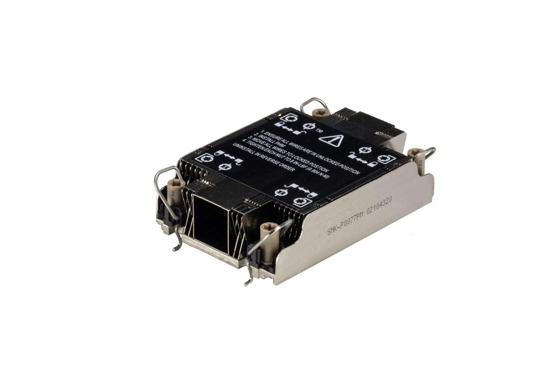 SUPERMICRO Supermicro SNK-P0077PM sistema di raffreddamento per computer Processore Dissipatore di calore/Radiatore Nero, Acciaio inossidabile - COMPONENTI | TecnoCARE.net Sabaudia, Latina, Terracina, San Felice Circeo e Pontinia