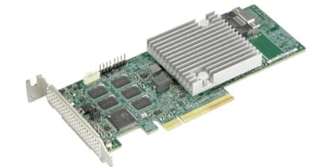 SUPERMICRO Supermicro AOC-S3908L-H8IR-16DD-O 8 int 12Gb/s ports, x8 Gen4, ROC - LP, 16 HDDw/ exp,RoHS - COMPONENTI | TecnoCARE.net Sabaudia, Latina, Terracina, San Felice Circeo e Pontinia
