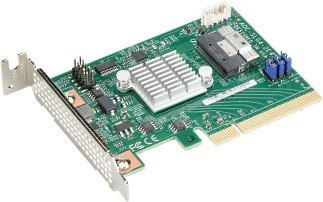 SUPERMICRO Supermicro AOC-SLG4-2E4T-O 2-Port Retimer, x8 PCIe Gen 4, Low Profile AOC, RoHS - COMPONENTI | TecnoCARE.net Sabaudia, Latina, Terracina, San Felice Circeo e Pontinia
