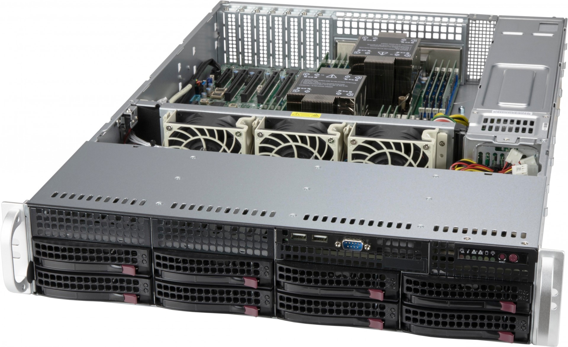 SUPERMICRO Supermicro CSE-825BTQC-R1K23LPB computer case Supporto Nero 1200 W - COMPONENTI | TecnoCARE.net Sabaudia, Latina, Terracina, San Felice Circeo e Pontinia