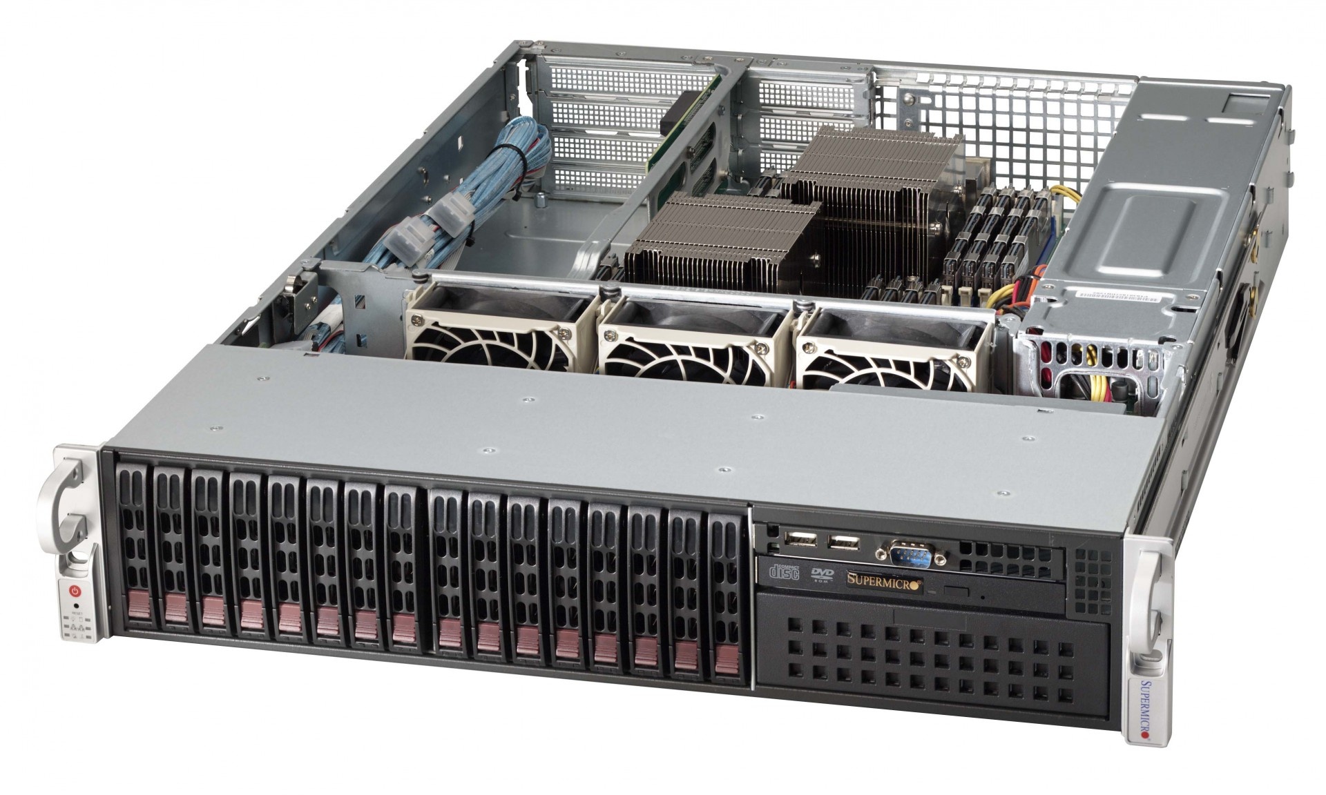 SUPERMICRO Supermicro CSE-213BAC8-R1K23WB [NR]Black2U SC213B WIO Chassis w/ SAS3 BPN,Redundant1200WPWS - COMPONENTI | TecnoCARE.net Sabaudia, Latina, Terracina, San Felice Circeo e Pontinia