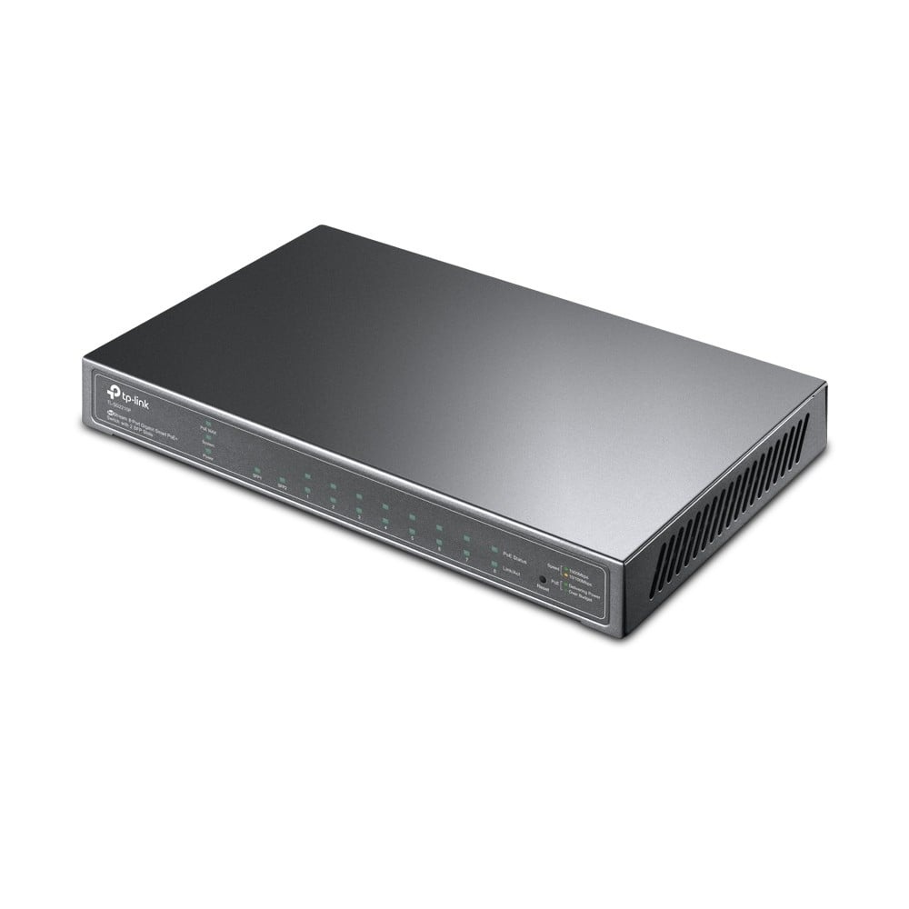TP-LINK TP-Link TL-SG2210P Gestito L2 Gigabit Ethernet (10/100/1000) Supporto Power over Ethernet (PoE) Nero - RETI | TecnoCARE.net Sabaudia, Latina, Terracina, San Felice Circeo e Pontinia
