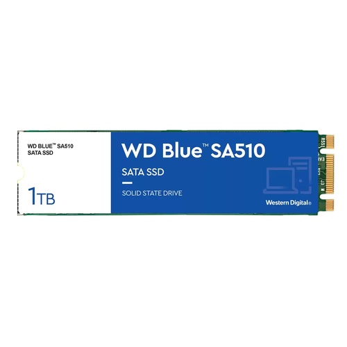 WESTERN DIGITAL WESTERN DIGITAL SSD BLUE INTERNO SA510 1TB M.2 SATA R/W 560/480 - SSD INTERNI | TecnoCARE.net Sabaudia, Latina, Terracina, San Felice Circeo e Pontinia