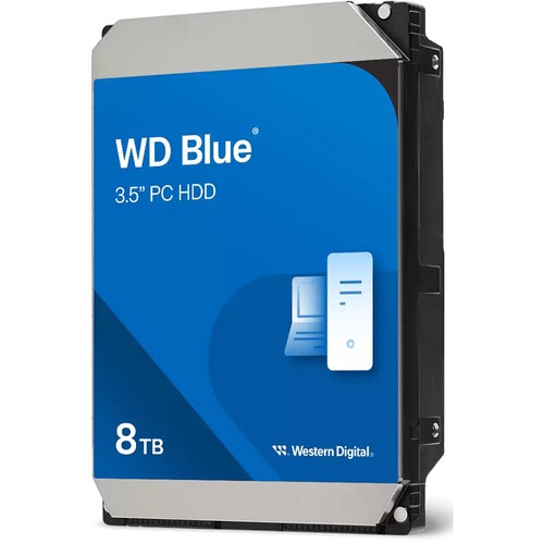 WESTERN DIGITAL WESTERN DIGITAL HDD INTERNO BLUE 8TB 3.5 256MB CACHE - HARD DISK INTERNI | TecnoCARE.net Sabaudia, Latina, Terracina, San Felice Circeo e Pontinia
