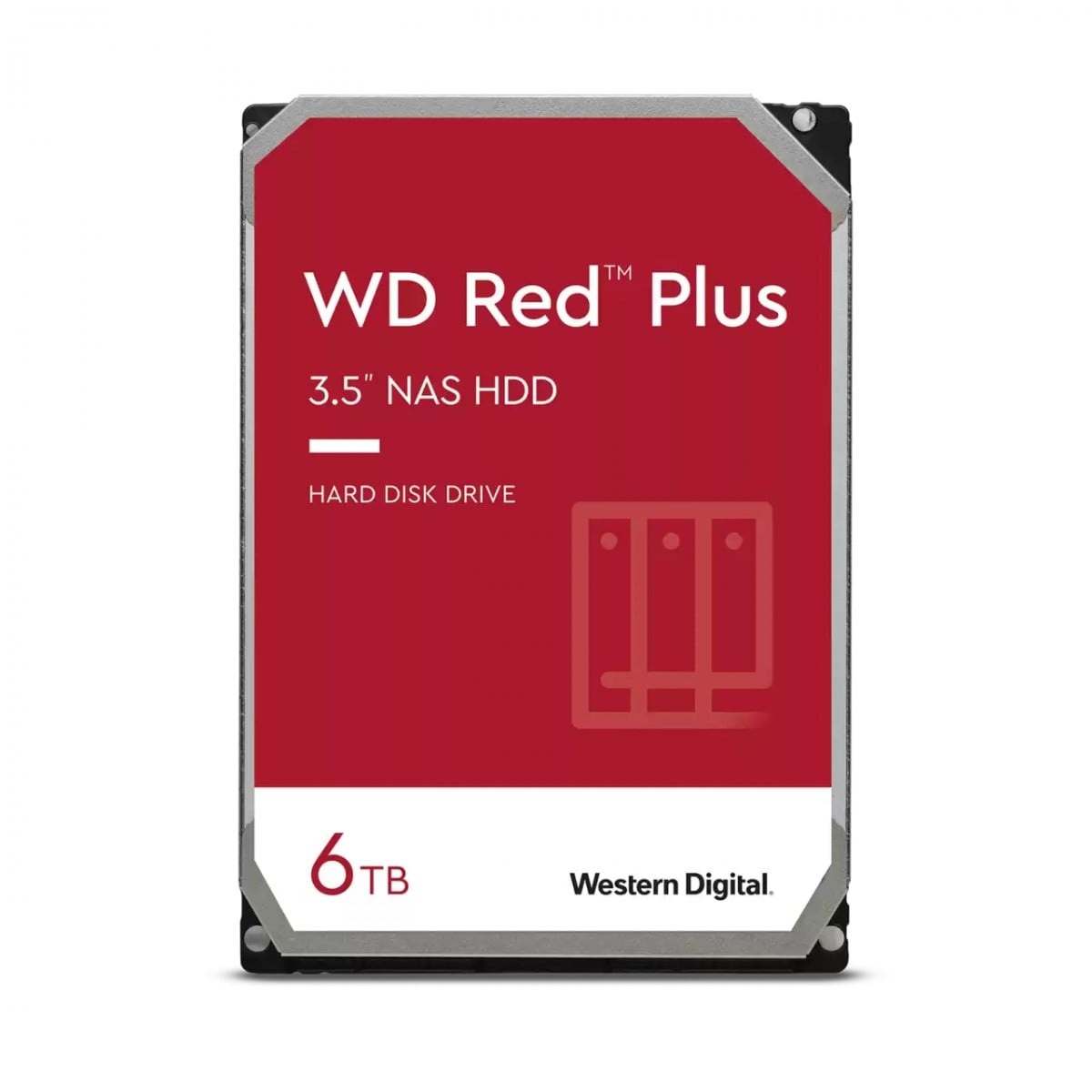WESTERN DIGITAL Western Digital Red Plus 6TB WD60EFPX - SUPPORTI PER LA MEMORIZZAZIONE | TecnoCARE.net Sabaudia, Latina, Terracina, San Felice Circeo e Pontinia
