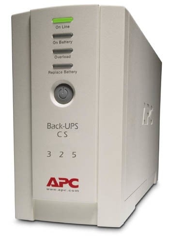 APC APC Back-UPS CS 325 w/o SW 0,325 kVA 210 W - BATTERIE E ALIMENTATORI | TecnoCARE.net Sabaudia, Latina, Terracina, San Felice Circeo e Pontinia