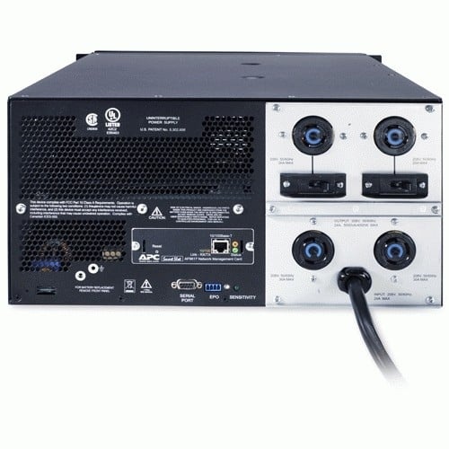 APC APC Smart-UPS 5000VA 5 kVA 4000 W - BATTERIE E ALIMENTATORI | TecnoCARE.net Sabaudia, Latina, Terracina, San Felice Circeo e Pontinia