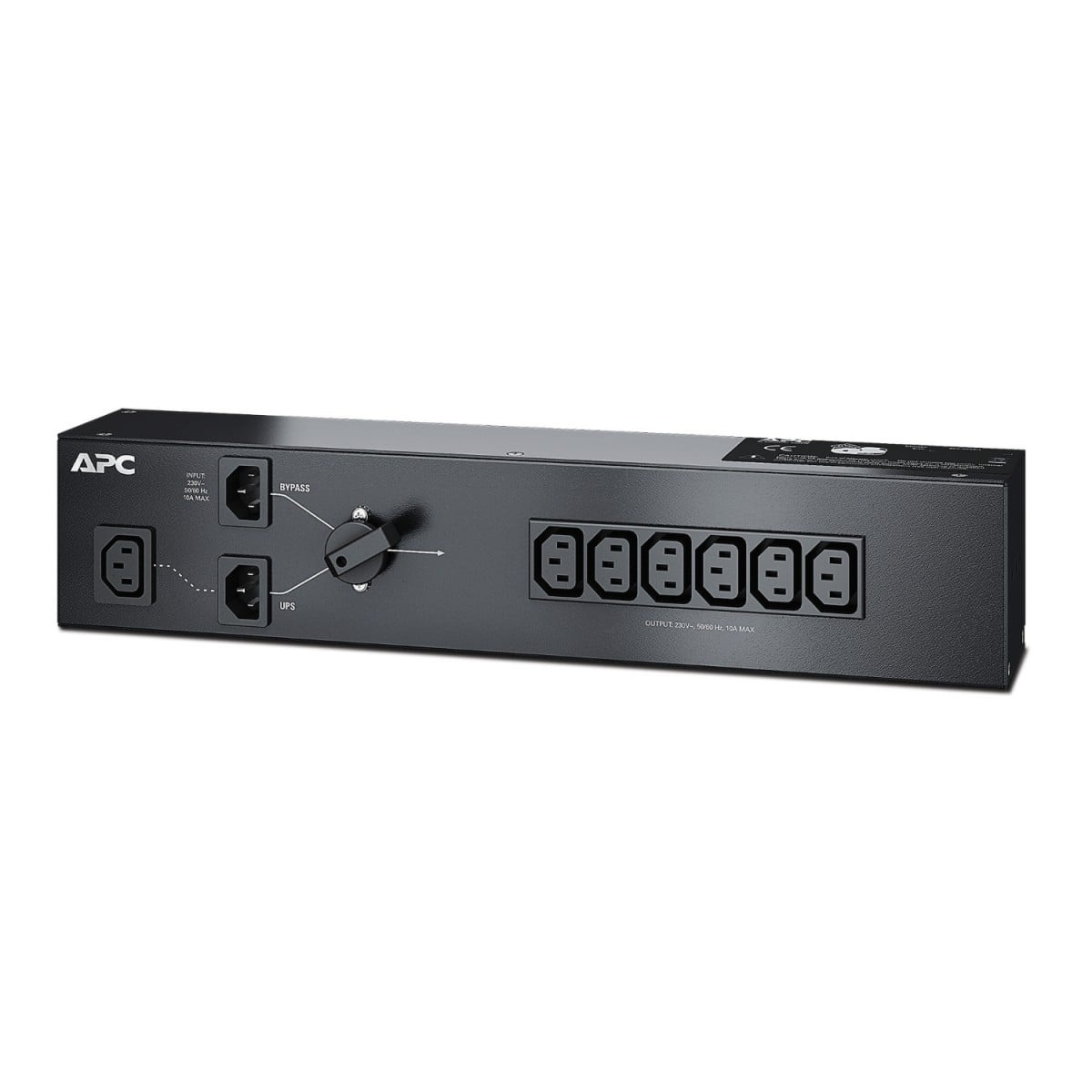 APC APC Service Bypass PDU 10 A - BATTERIE E ALIMENTATORI | TecnoCARE.net Sabaudia, Latina, Terracina, San Felice Circeo e Pontinia
