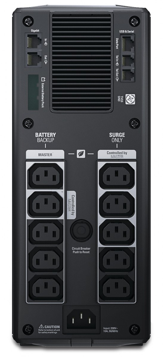 APC Gruppo di continuità Power Saving Back-UPS RS 1500 230V - BATTERIE E ALIMENTATORI | TecnoCARE.net Sabaudia, Latina, Terracina, San Felice Circeo e Pontinia