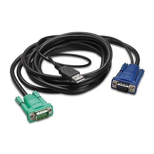 APC Cavo USB LCD/KVM integrato per rack APC - 10 piedi (3 m) - CAVI PER COMPUTER E PERIFERICHE | TecnoCARE.net Sabaudia, Latina, Terracina, San Felice Circeo e Pontinia