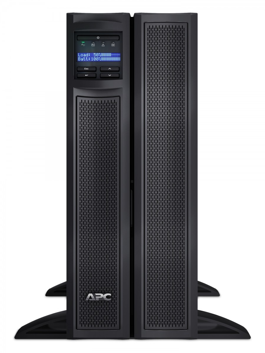 APC APC SMX3000HVNC Smart-UPS X 3000VA Rackmount Tower con Tempo di Esecuzione Espandibile - BATTERIE E ALIMENTATORI | TecnoCARE.net Sabaudia, Latina, Terracina, San Felice Circeo e Pontinia
