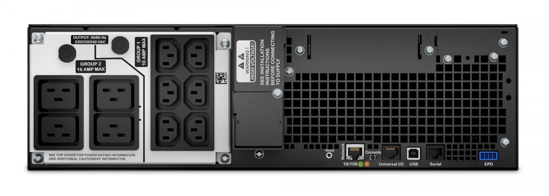 APC APC SRT5KRMXLI Smart-UPS On-Line 5000VA da montare su rack con NMC integrato - BATTERIE E ALIMENTATORI | TecnoCARE.net Sabaudia, Latina, Terracina, San Felice Circeo e Pontinia