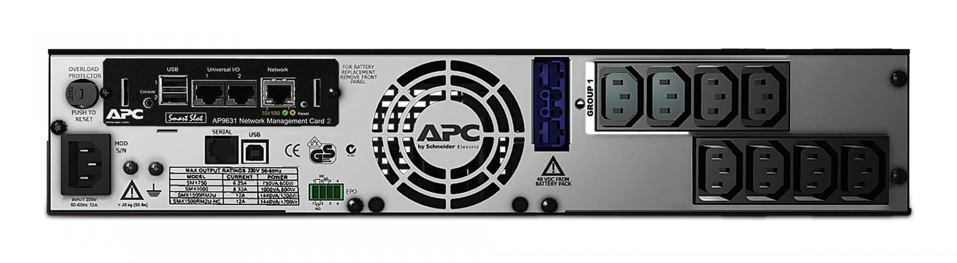 APC APC SMX750INC gruppo di continuità (UPS) A linea interattiva 0,75 kVA 600 W 10 presa(e) AC - BATTERIE E ALIMENTATORI | TecnoCARE.net Sabaudia, Latina, Terracina, San Felice Circeo e Pontinia