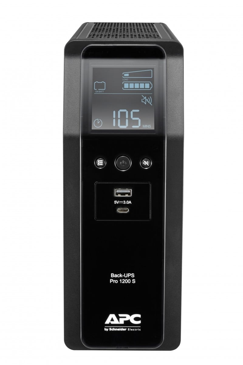 APC Back UPS Pro BR 1200VA, onda sinusoidale, 8 prese, AVR, interfaccia LCD - BATTERIE E ALIMENTATORI | TecnoCARE.net Sabaudia, Latina, Terracina, San Felice Circeo e Pontinia