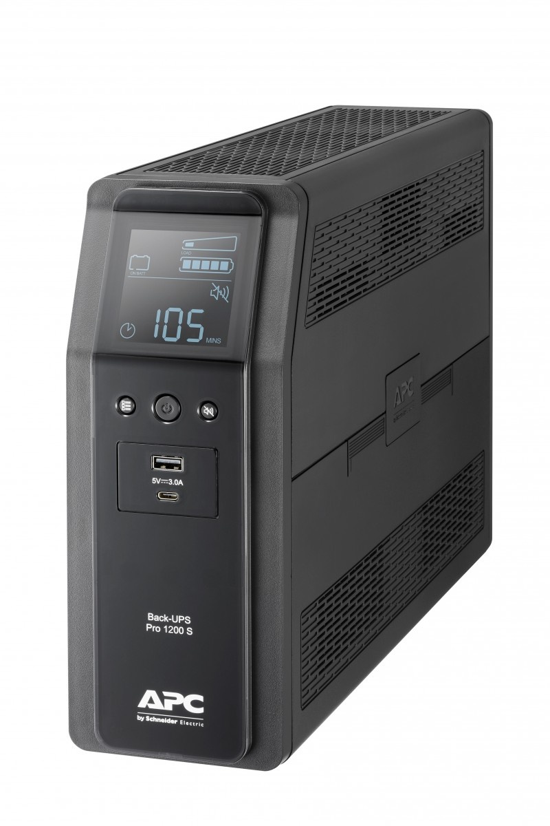 APC Back UPS Pro BR 1200VA, onda sinusoidale, 8 prese, AVR, interfaccia LCD - BATTERIE E ALIMENTATORI | TecnoCARE.net Sabaudia, Latina, Terracina, San Felice Circeo e Pontinia