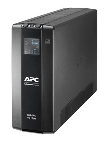 APC Back UPS Pro BR 1300VA, 8 prese, AVR, interfaccia LCD - BATTERIE E ALIMENTATORI | TecnoCARE.net Sabaudia, Latina, Terracina, San Felice Circeo e Pontinia