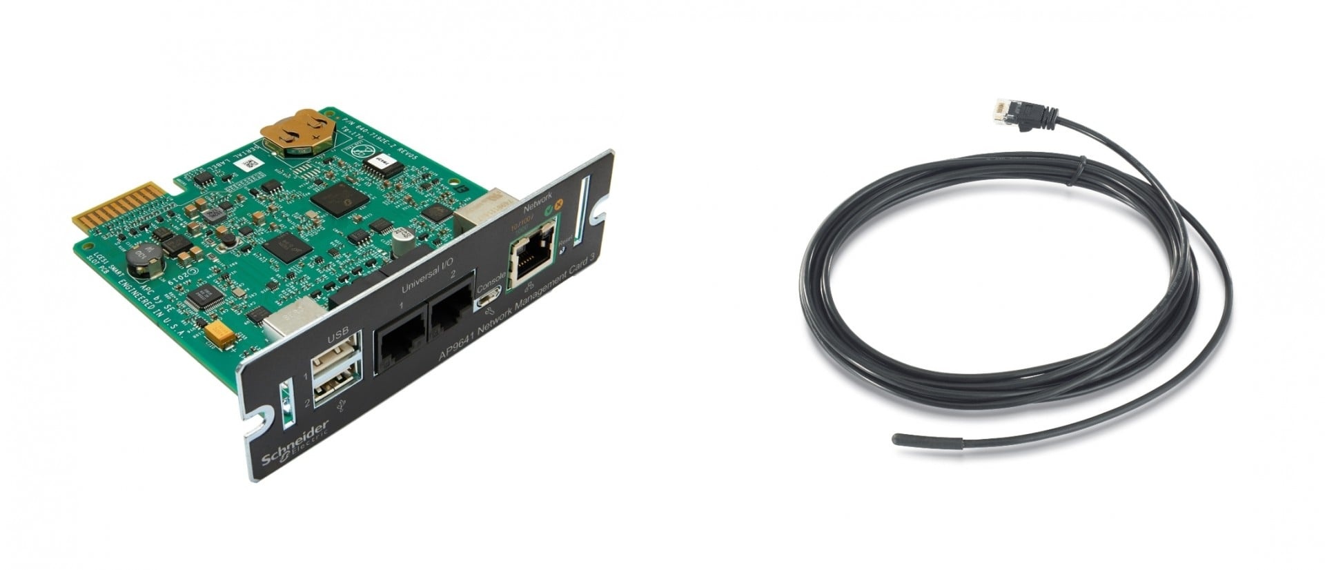 APC Scheda di gestione della rete UPS 3 con monitoraggio ambientale - BATTERIE E ALIMENTATORI | TecnoCARE.net Sabaudia, Latina, Terracina, San Felice Circeo e Pontinia