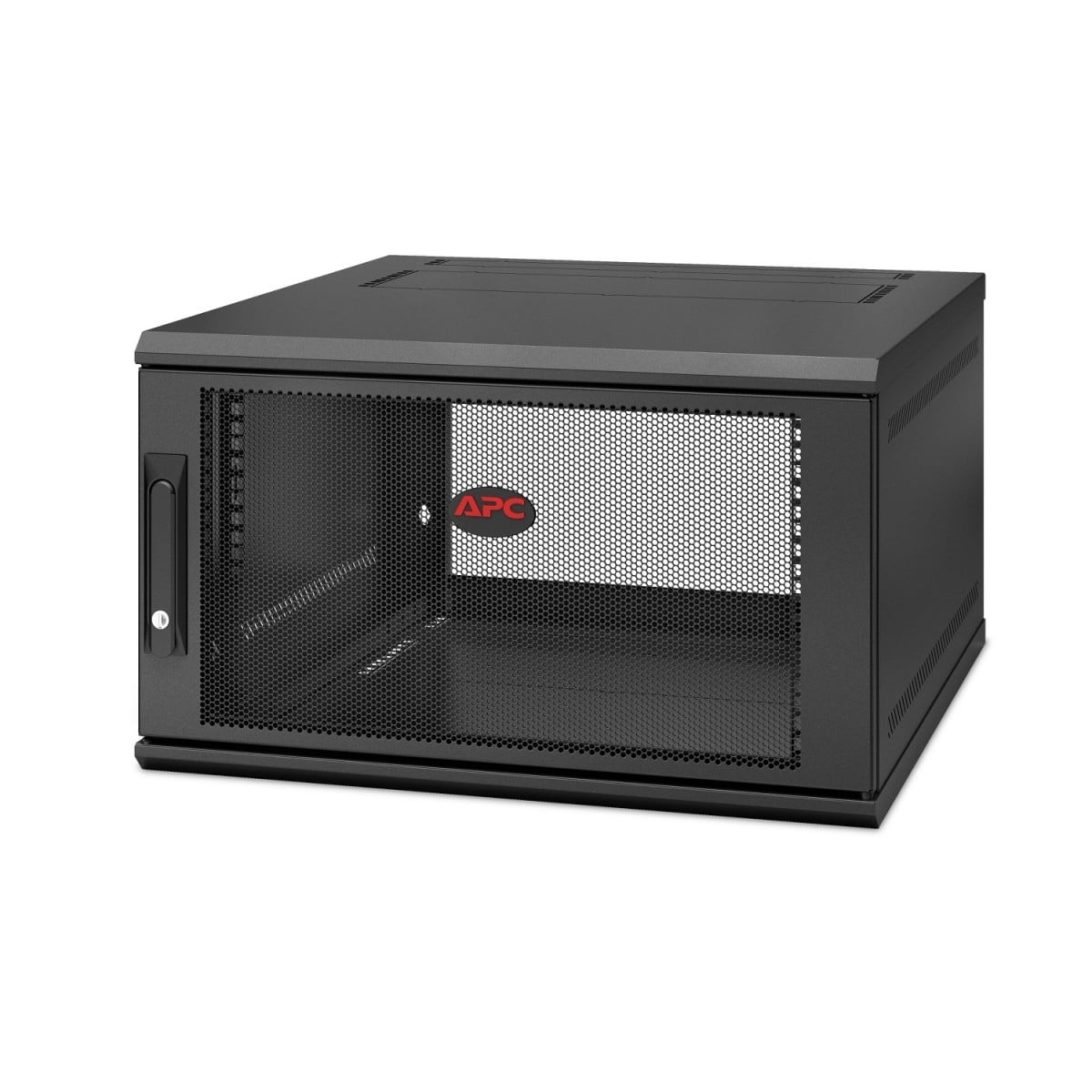 APC APC NetShelter WX 6U Single Hinged Wall-mount Enclosure 600mm Deep Da parete Nero - COMPONENTI | TecnoCARE.net Sabaudia, Latina, Terracina, San Felice Circeo e Pontinia