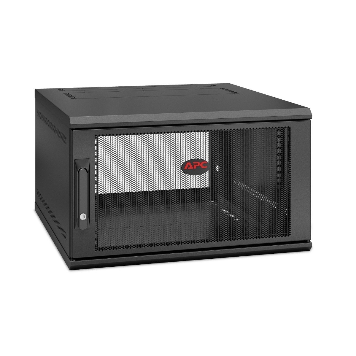 APC APC NetShelter WX 6U Single Hinged Wall-mount Enclosure 600mm Deep Da parete Nero - COMPONENTI | TecnoCARE.net Sabaudia, Latina, Terracina, San Felice Circeo e Pontinia