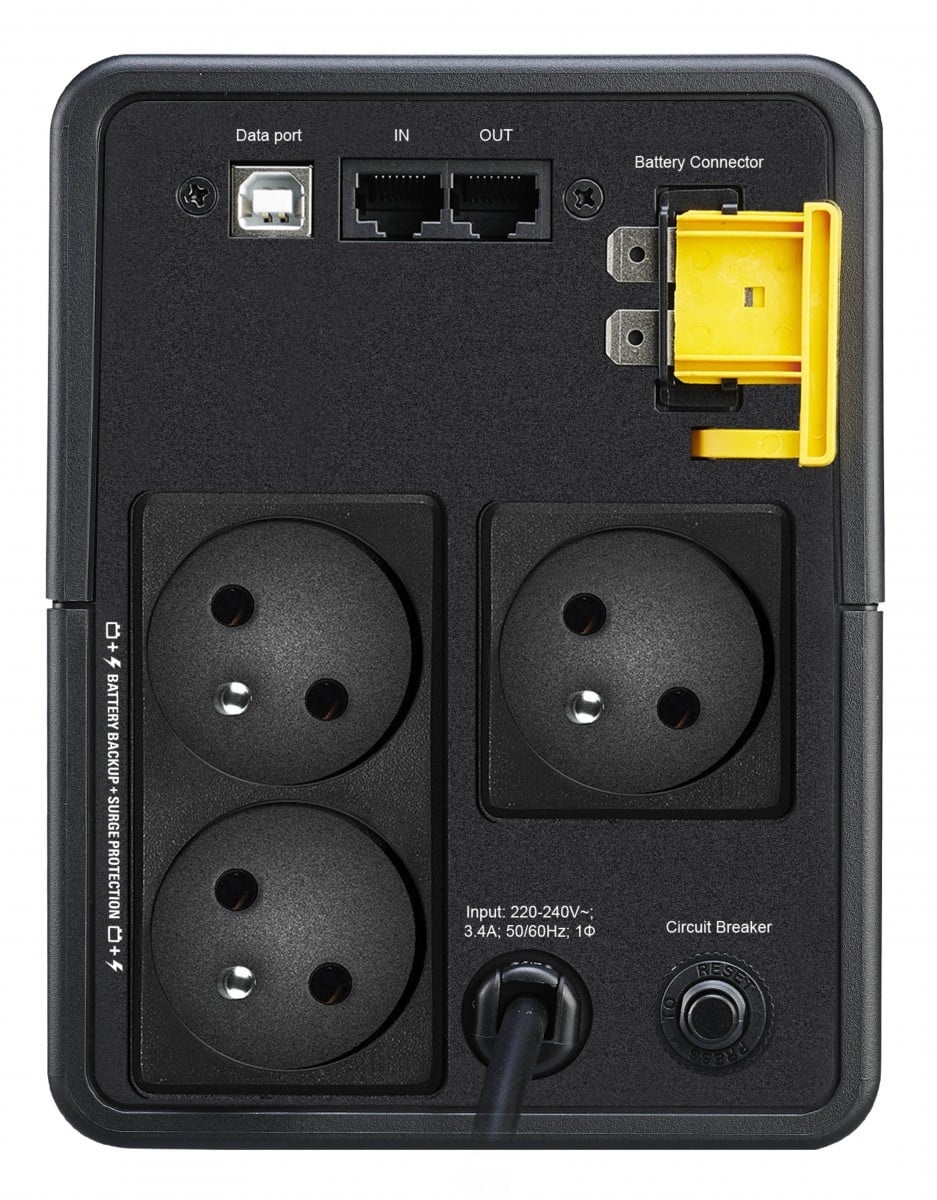 APC APC BX750MI-FR gruppo di continuità (UPS) A linea interattiva 0,75 kVA 410 W 3 presa(e) AC - BATTERIE E ALIMENTATORI | TecnoCARE.net Sabaudia, Latina, Terracina, San Felice Circeo e Pontinia