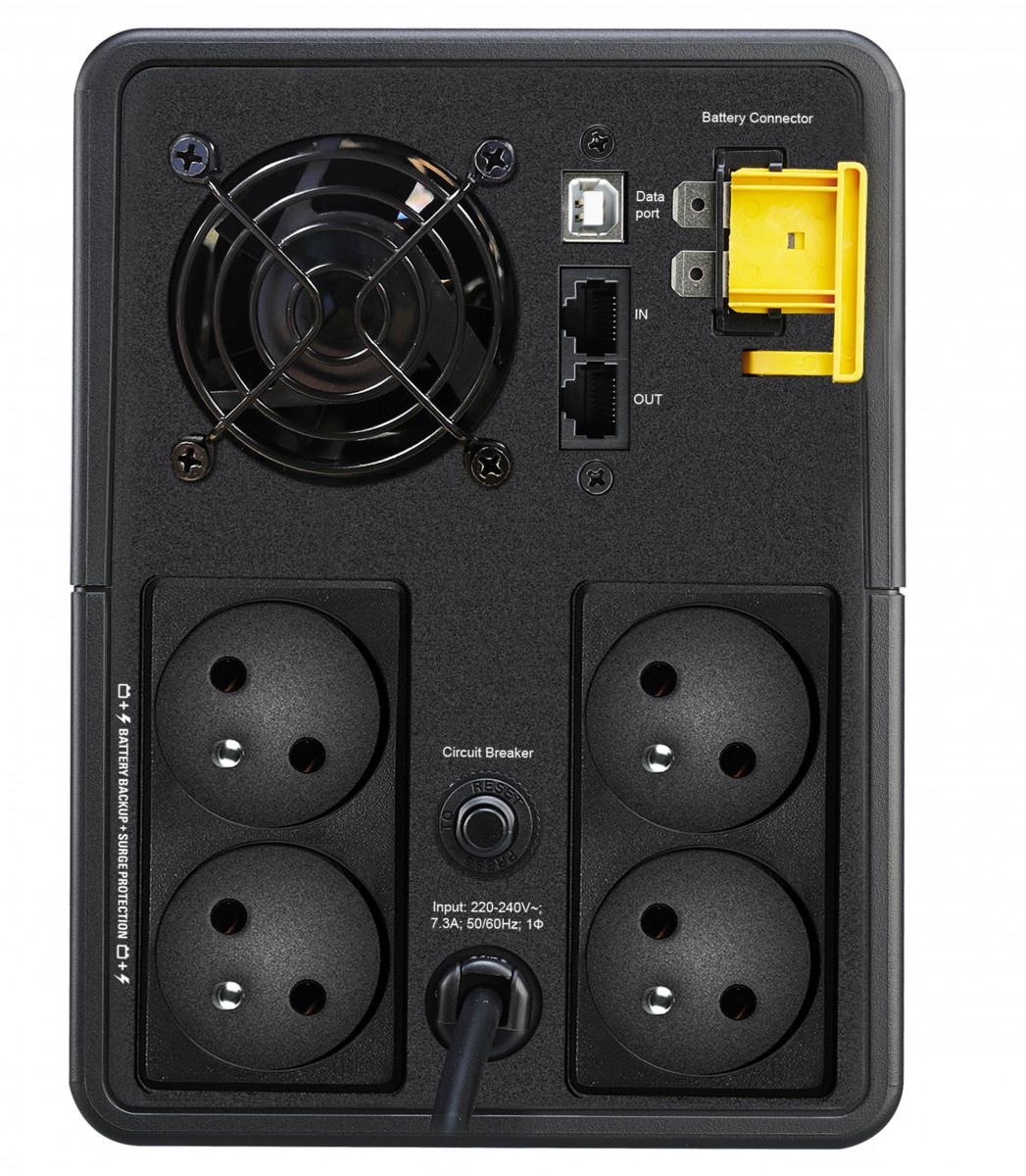 APC APC Back-UPS 1600VA 230V AVR French Sock gruppo di continuità (UPS) A linea interattiva 1,6 kVA 900 W 4 presa(e) AC - BATTERIE E ALIMENTATORI | TecnoCARE.net Sabaudia, Latina, Terracina, San Felice Circeo e Pontinia