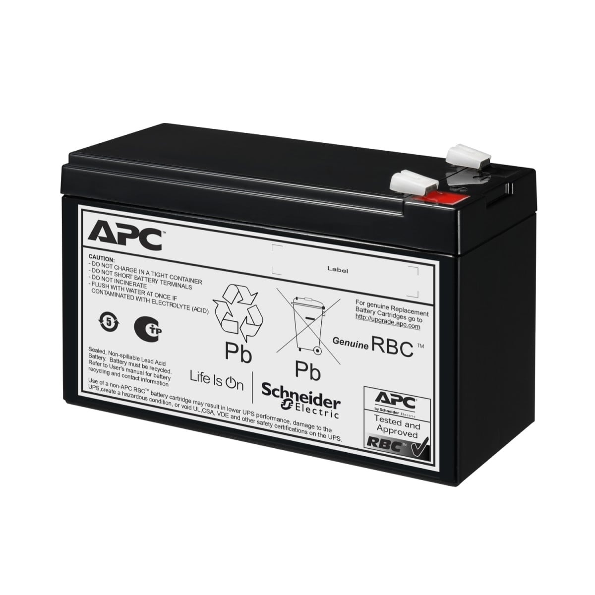 APC APC APCRBC176 batteria UPS Acido piombo (VRLA) 24 V 9 Ah - BATTERIE E ALIMENTATORI | TecnoCARE.net Sabaudia, Latina, Terracina, San Felice Circeo e Pontinia