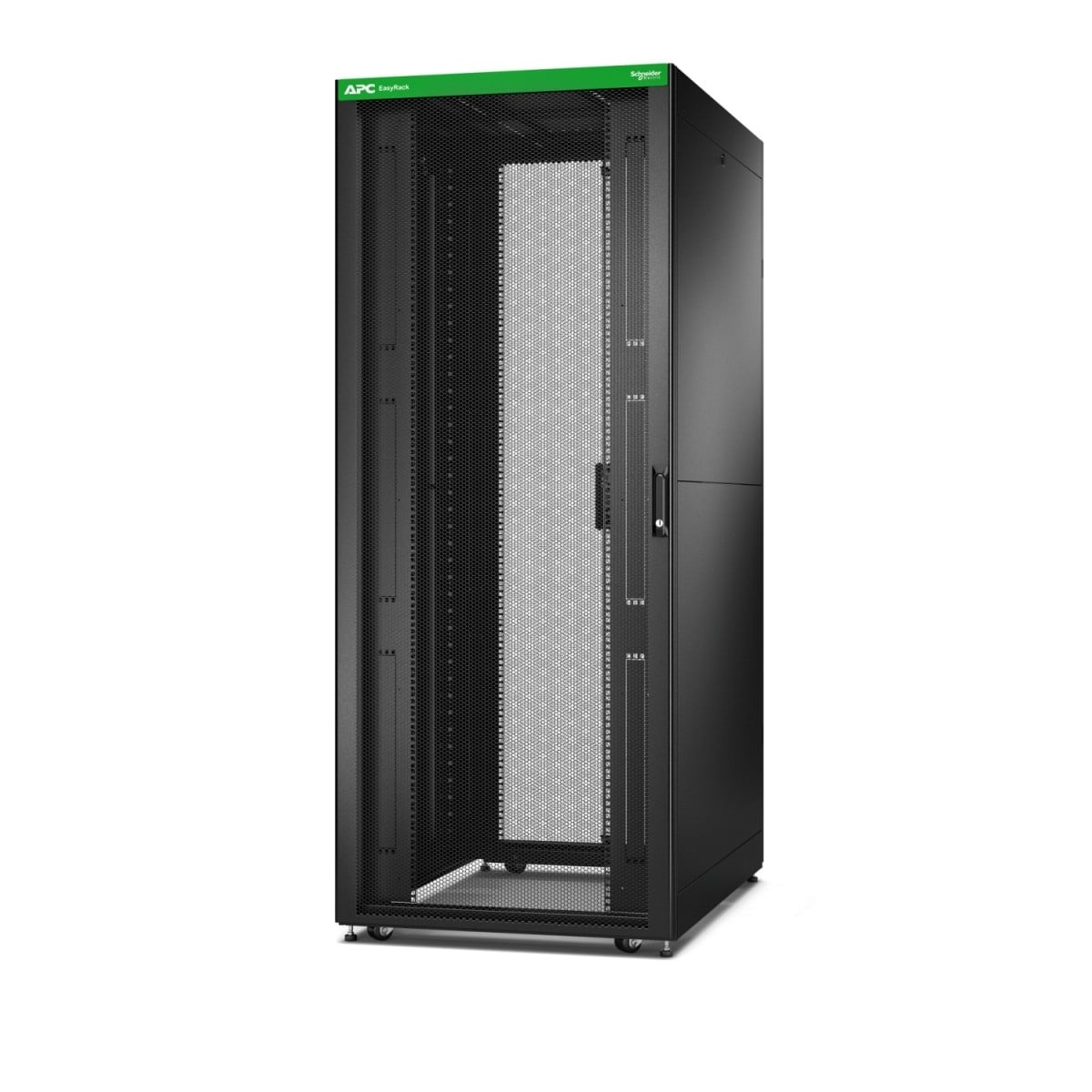 APC Easy Rack 800mm/42U/1200mm con Tetto, Pannello laterale, ruote, piedi e 4 Supporti, Senza Fondo, nero - COMPONENTI | TecnoCARE.net Sabaudia, Latina, Terracina, San Felice Circeo e Pontinia