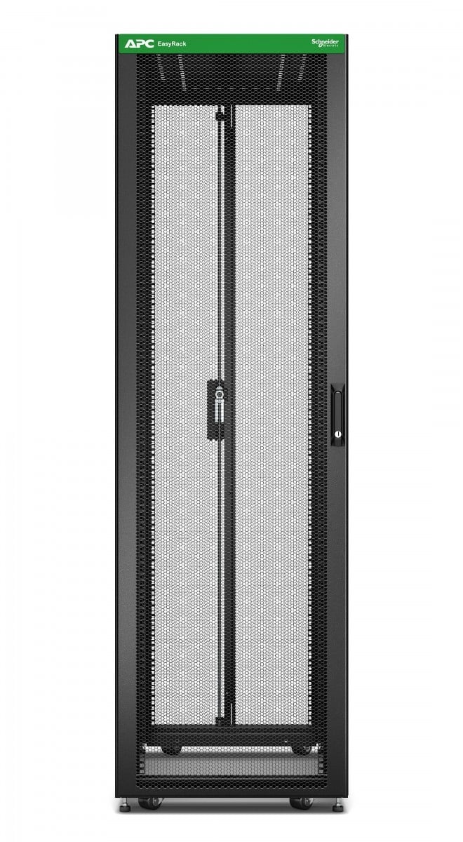 APC APC ER6202FP1 Easy Rack 42U Rack Nero Autonomo con Tetto e Ruote - COMPONENTI | TecnoCARE.net Sabaudia, Latina, Terracina, San Felice Circeo e Pontinia