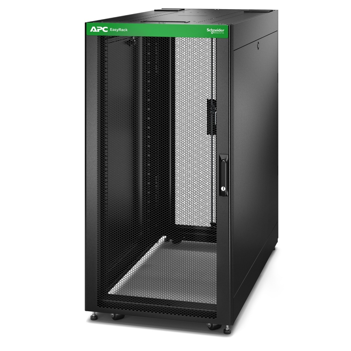 APC Easy Rack 600mm/24U/1000mm, con Tetto, Pannello laterale, ruote, piedi e 4 Supporti, Senza Fondo, nero - COMPONENTI | TecnoCARE.net Sabaudia, Latina, Terracina, San Felice Circeo e Pontinia