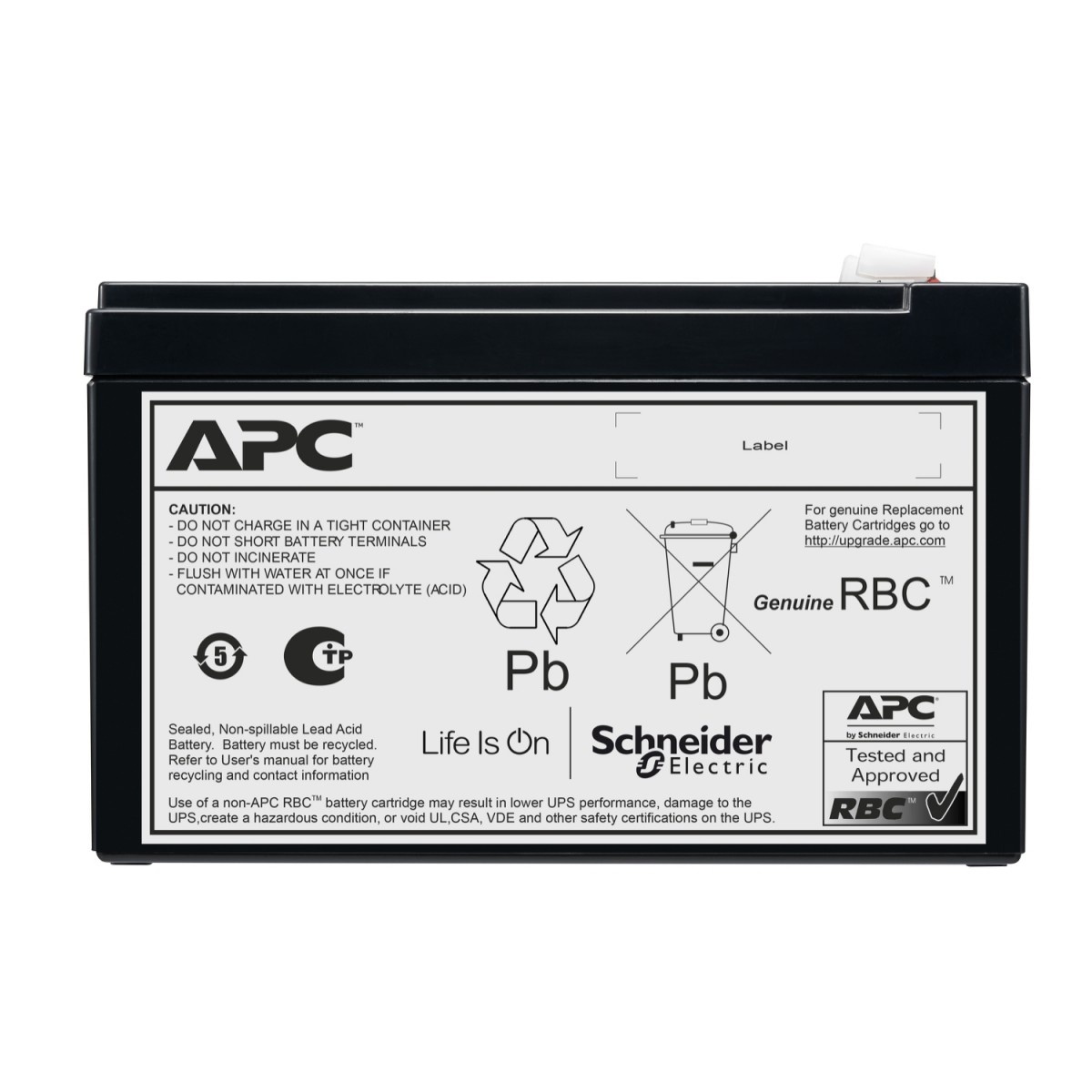 APC APC APCRBCV210 batteria UPS 12 V 7 Ah - BATTERIE E ALIMENTATORI | TecnoCARE.net Sabaudia, Latina, Terracina, San Felice Circeo e Pontinia