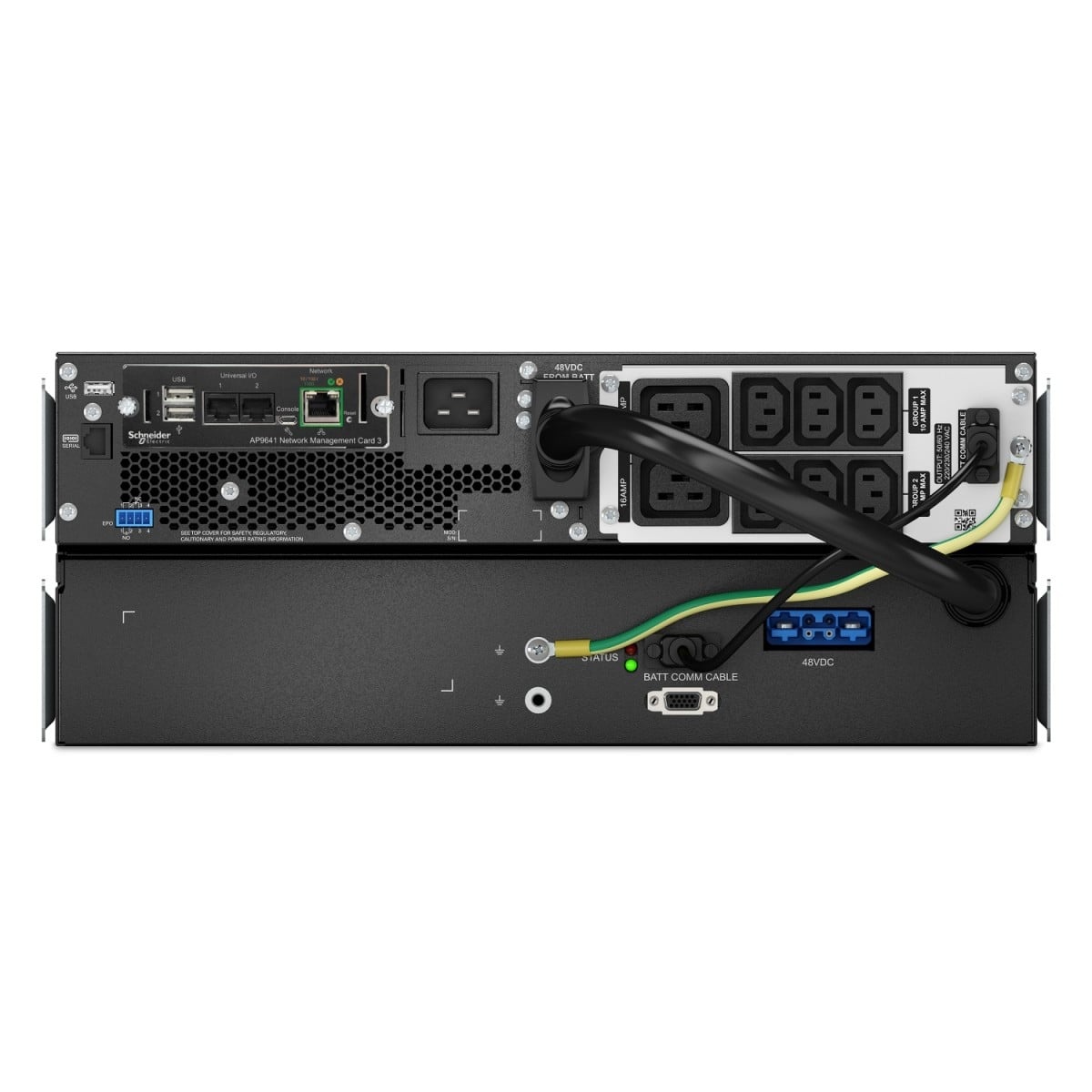 APC APC Smart-UPS SRT Litio 2200VA RM 4U 230V Lunga Durata con Scheda di Rete - BATTERIE E ALIMENTATORI | TecnoCARE.net Sabaudia, Latina, Terracina, San Felice Circeo e Pontinia