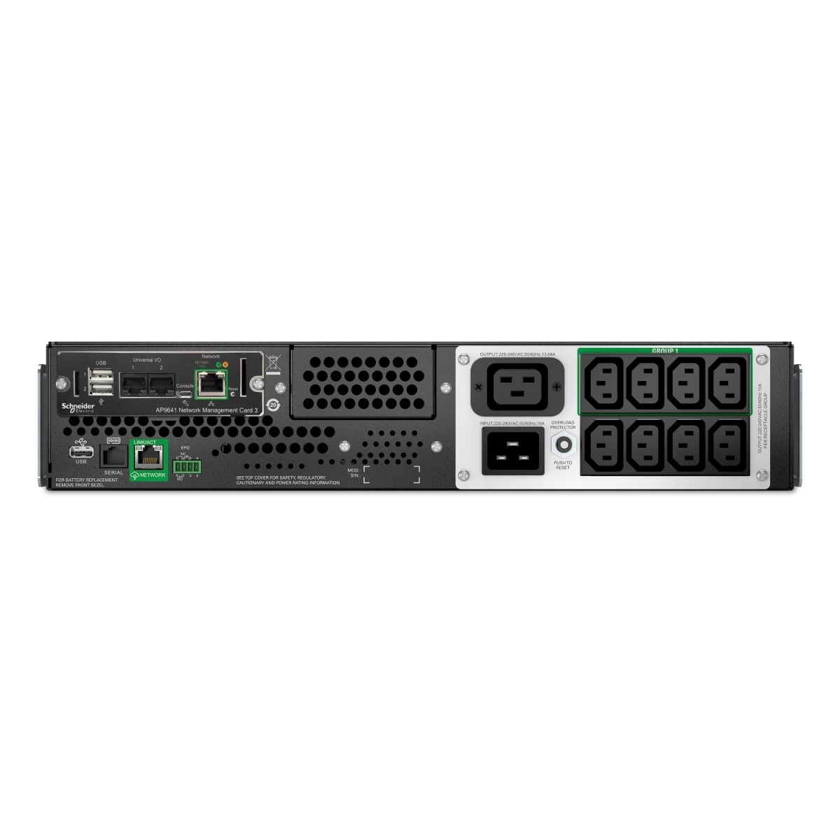 APC APC SMTL3000RMI2UCNC gruppo di continuità (UPS) A linea interattiva 3 kVA 2700 W 9 presa(e) AC - BATTERIE E ALIMENTATORI | TecnoCARE.net Sabaudia, Latina, Terracina, San Felice Circeo e Pontinia