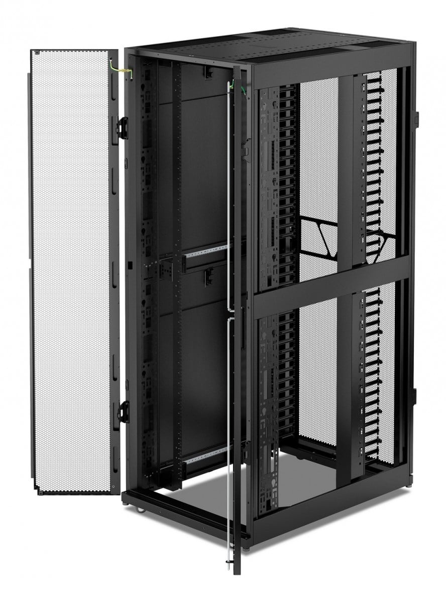 APC APC NetShelter SX Infrastruttura di Rete Gen2, 42U, 1991Hx750Wx1070Dmm, con gestori di cavi verticali, Nero - COMPONENTI | TecnoCARE.net Sabaudia, Latina, Terracina, San Felice Circeo e Pontinia