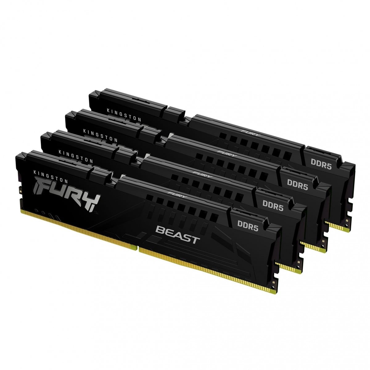 KINGSTON Kingston Technology FURY Beast 128GB 5600MT/s DDR5 CL40 DIMM (Kit di 4) Nero XMP - COMPONENTI | TecnoCARE.net Sabaudia, Latina, Terracina, San Felice Circeo e Pontinia