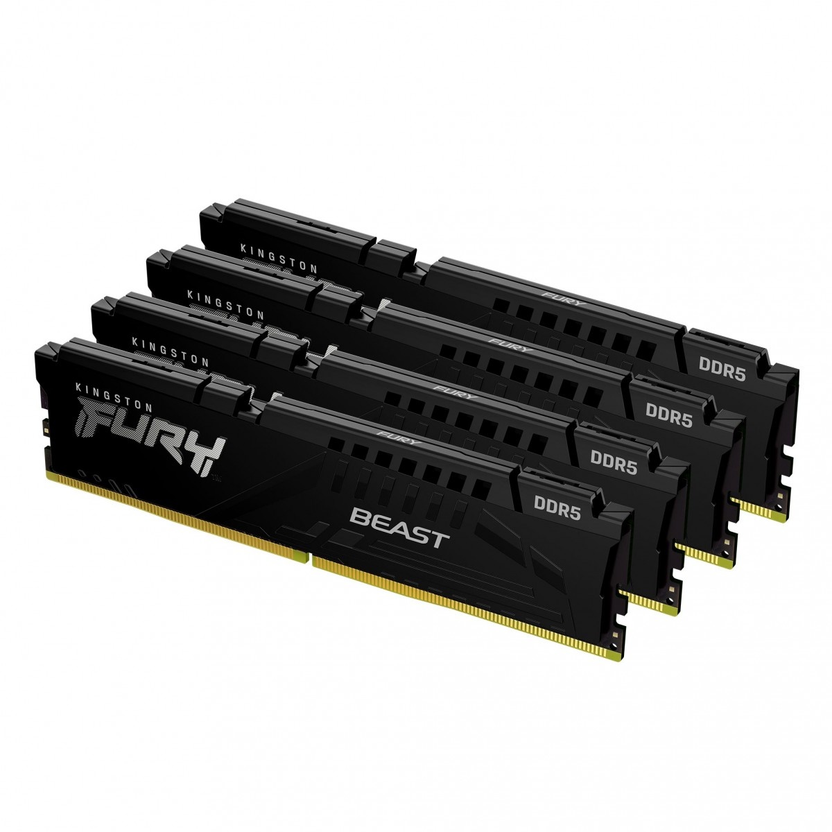 KINGSTON Kingston Technology FURY Beast 64GB 5200MT/s DDR5 CL40 DIMM (Kit di 4) Nero XMP - COMPONENTI | TecnoCARE.net Sabaudia, Latina, Terracina, San Felice Circeo e Pontinia