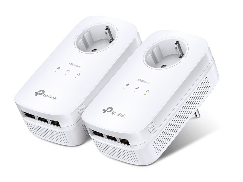 TP-LINK TP-Link TL-PA8030P KIT adattatore di rete PowerLine 1200 Mbit/s Collegamento ethernet LAN Bianco 2 pz - RETI | TecnoCARE.net Sabaudia, Latina, Terracina, San Felice Circeo e Pontinia