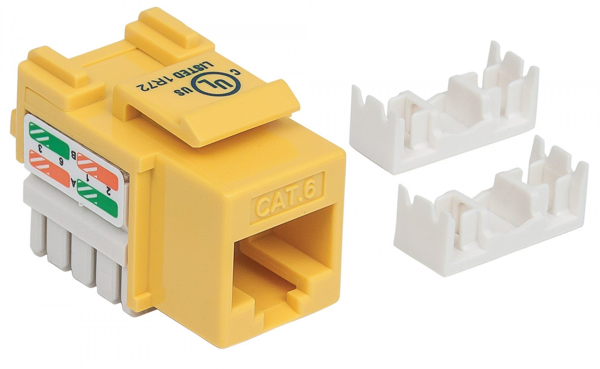 INTELLINET Intellinet 210584 Modulo keystone C6 UTP giallo - DISPOSITIVI E ACCESSORI DI CABLAGGIO | TecnoCARE.net Sabaudia, Latina, Terracina, San Felice Circeo e Pontinia
