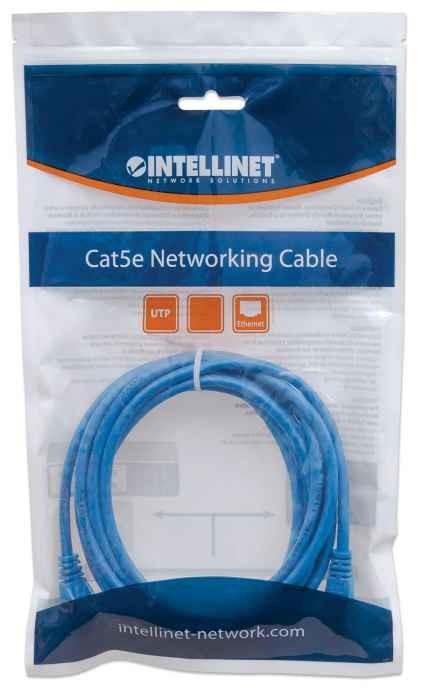 INTELLINET Intellinet 5m Cat6 - 5 m - Cat6 - U/UTP (UTP) - RJ-45 - RJ-45 - CAVI PER COMPUTER E PERIFERICHE | TecnoCARE.net Sabaudia, Latina, Terracina, San Felice Circeo e Pontinia
