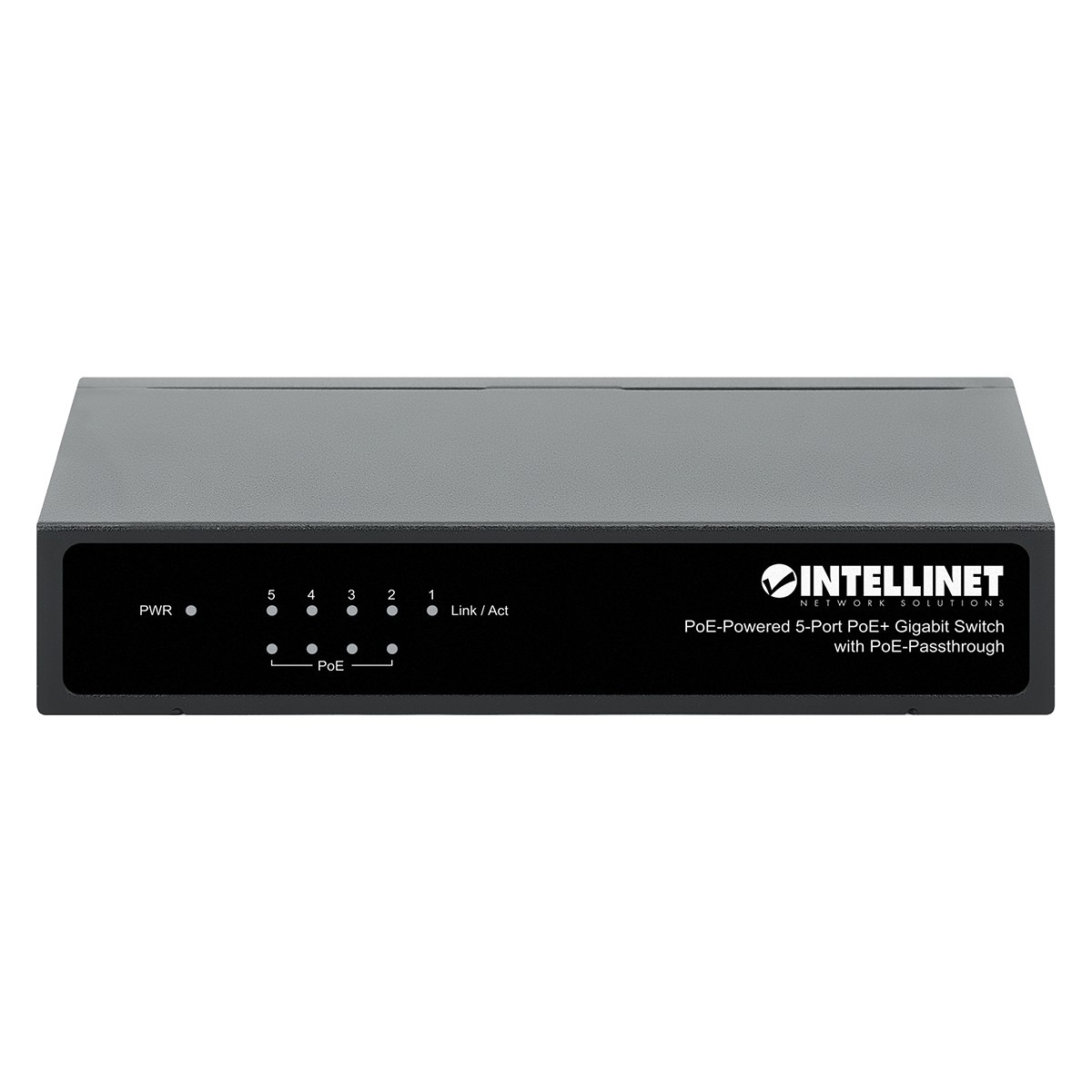 INTELLINET Intellinet PoE-Powered 5x Gigabit Gigabit Ethernet (10/100/1000) Supporto Power over Ethernet (PoE) Nero - RETI | TecnoCARE.net Sabaudia, Latina, Terracina, San Felice Circeo e Pontinia