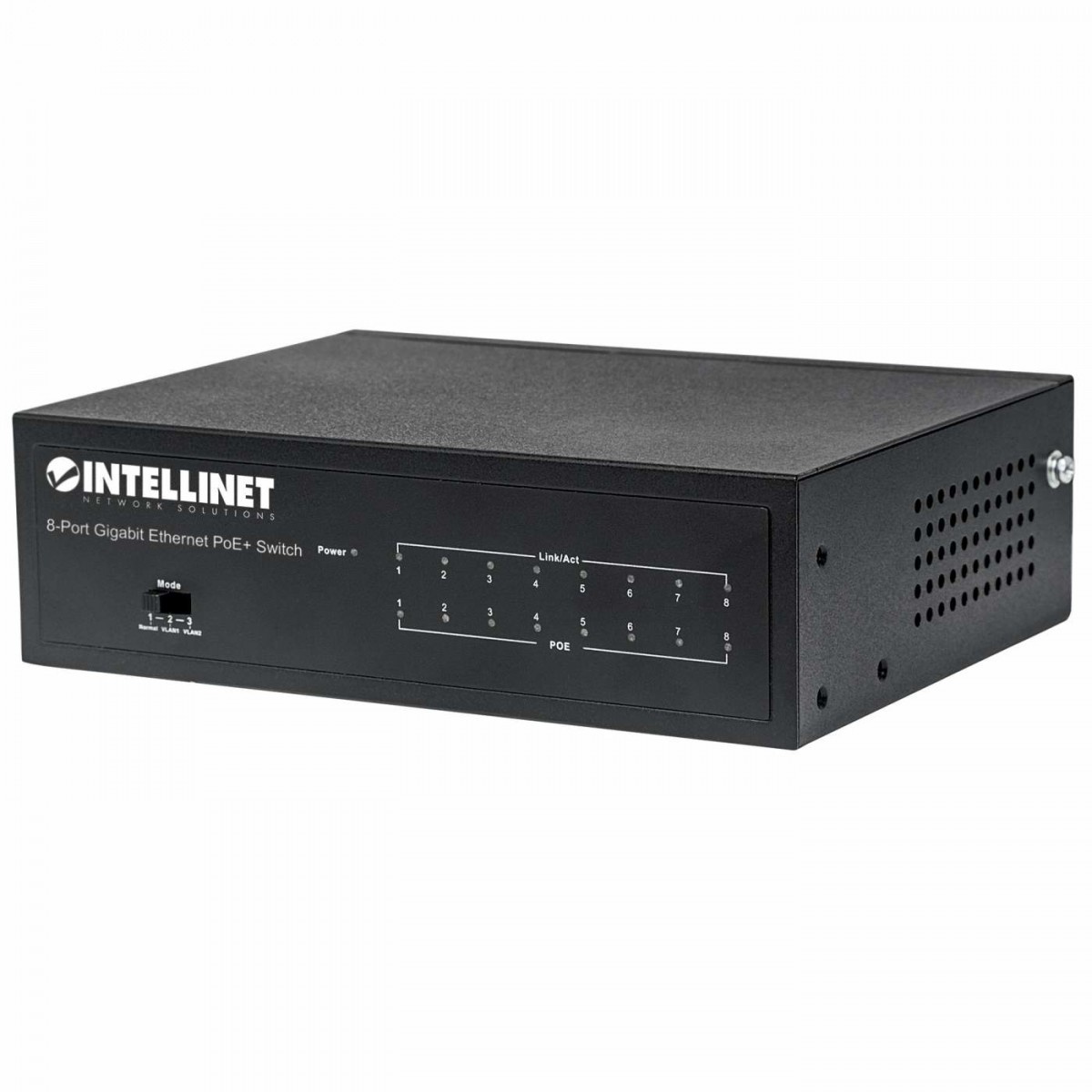 INTELLINET Intellinet 561204 switch di rete Gestito Gigabit Ethernet (10/100/1000) Supporto Power over Ethernet (PoE) Nero - RETI | TecnoCARE.net Sabaudia, Latina, Terracina, San Felice Circeo e Pontinia